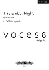 This Ember Night SATBB choral sheet music cover